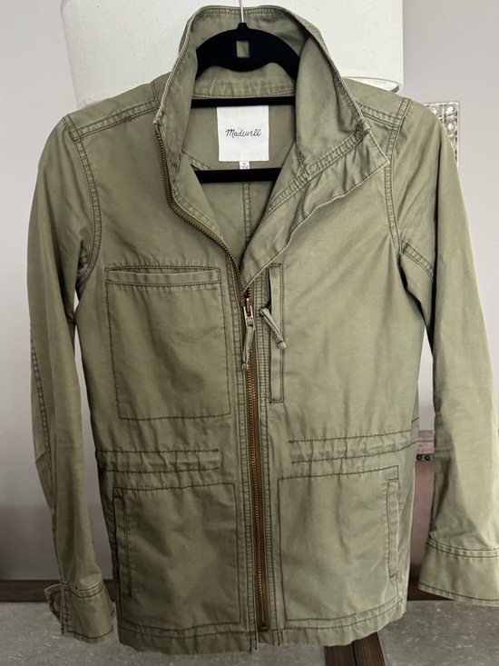 Madewell Jackets & Blazers - Madewell Olive Green Utility Jacket | Good Condition | Size XS Great